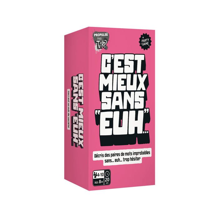 Jeu dambiance - Cest Mieux sans Euh... - Multicolore - 3 joueurs ou plus - 30 min de jeu