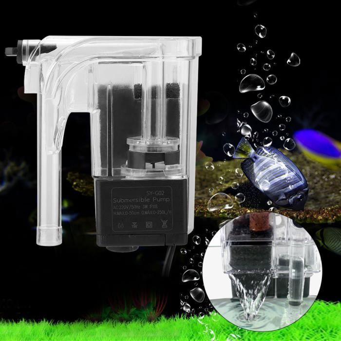 Meilleurs prix pour Pompe de filtration deau Pompe de filtre daquarium de réservoir de poisson suspendu externe pour la filtration de leau