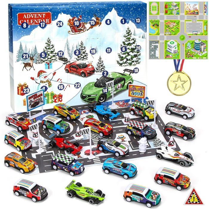 Calendrier De L Avent Voiture