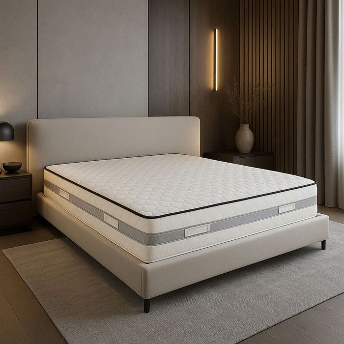 Matelas - KING OF DREAMS - King Me - 140x200 cm - Mousse à Mémoire de Forme - Très Ferme
