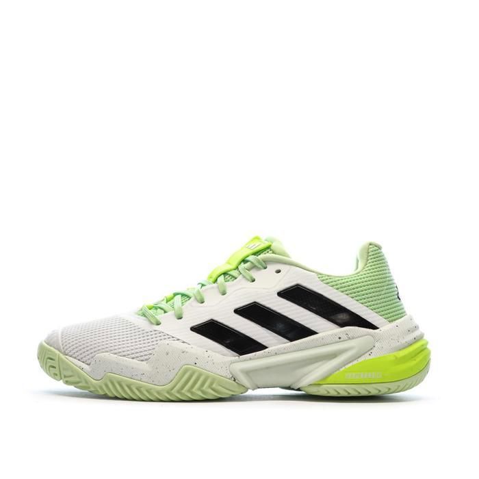 Chaussures de Tennis Vert/Blanc Adidas Barricade 13 Chaussures de Tennis Vert/Blanc Adidas Barricade 13