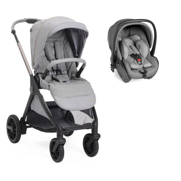 CHICCO - Poussette Duo Bellagio 2 + Siège auto First Seat Recline Lunar Rock
