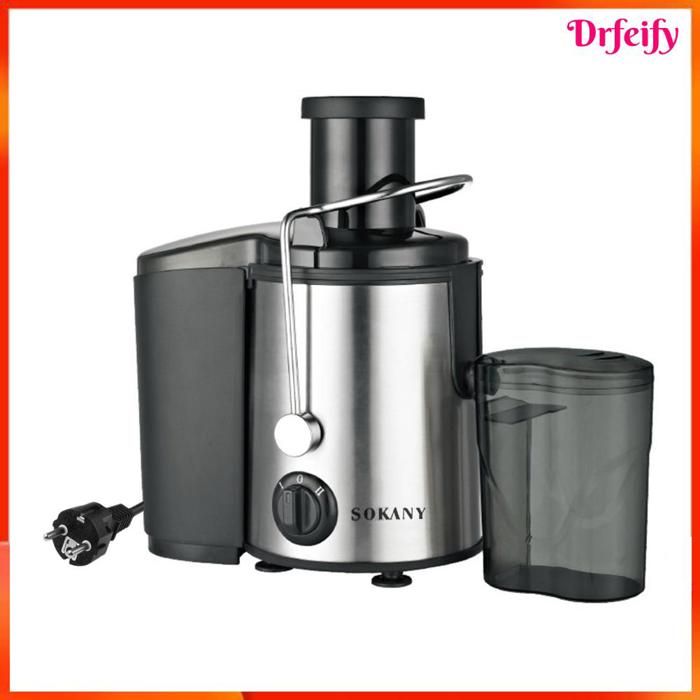 Extracteur de jus électrique - AKOZON - 800W - 15 L - Noir - Lame inox - Akozon