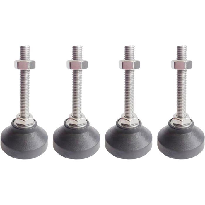 Pieds de nivellement pour meubles 4 pcs M5 Pieds de réglage de la hauteur pour tables chaises canapés établis commodes bancs