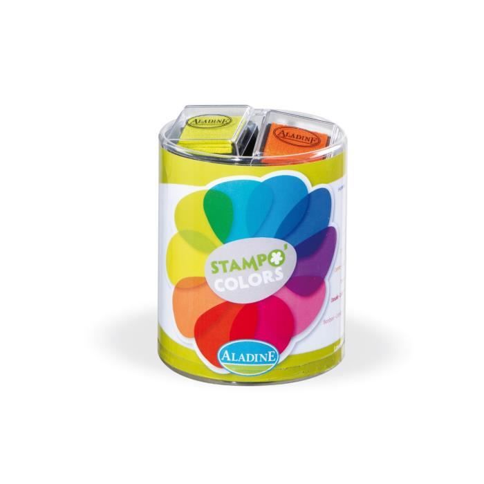 ALADINE Kit 10 Encreurs Stampo'colors Vitamine