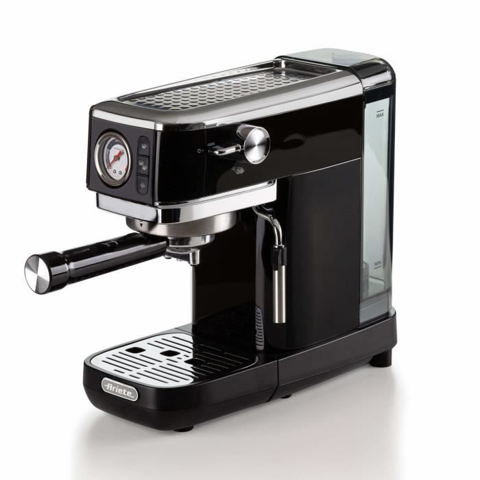 Machine à expresso - ARIETE - 1381/12 METAL SLIM - 15 bar - 11 L - Noir
