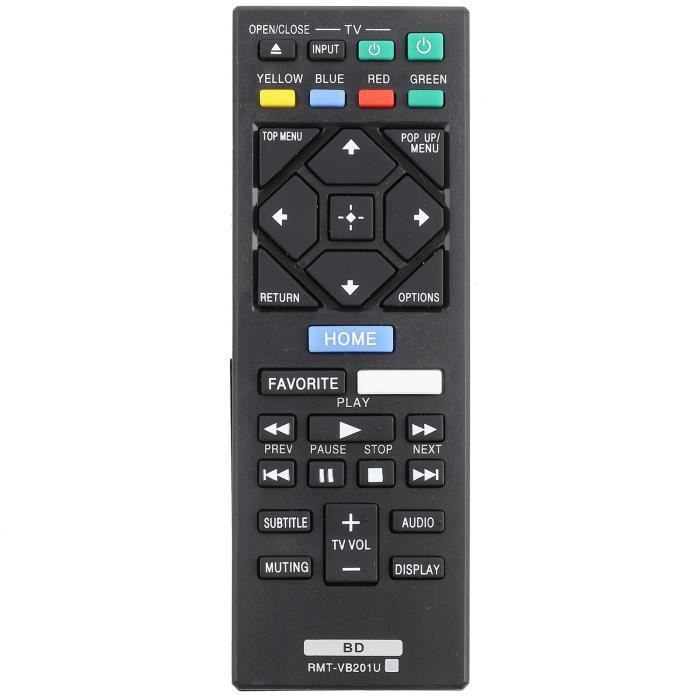 ALLIMITY Telecomando Universale Per Sony (RMT-VB201U) - Sostituisci Il Tuo Vecchio Telecomando Di UBP-X700, BDP-S1700, BDP-S3700 E Altri – Plug & Play, Niente Programmazione!