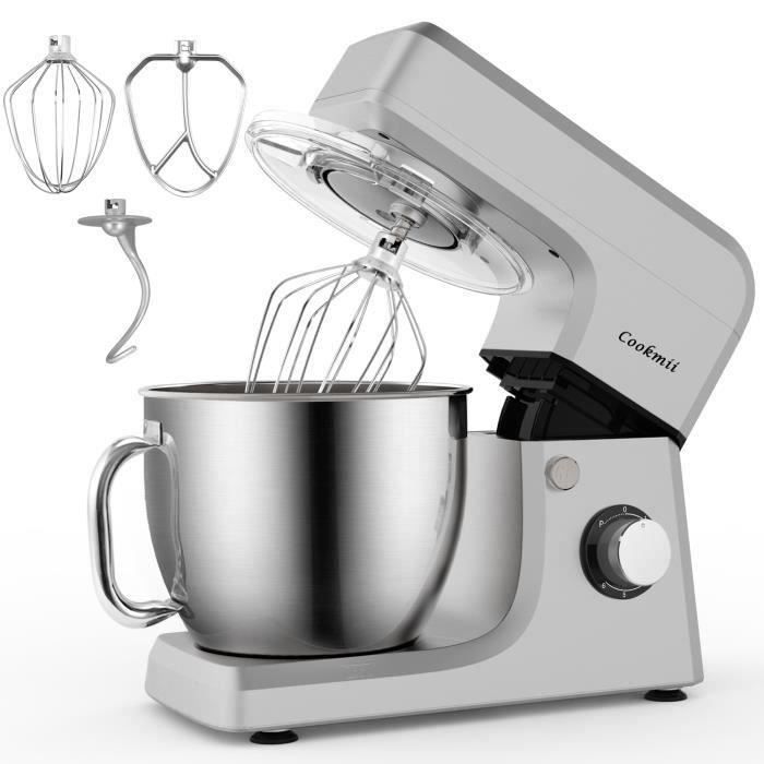 HOMLEE Robot Pâtissier Haut-Puissance Robot de cuisine Robot pétrin ...