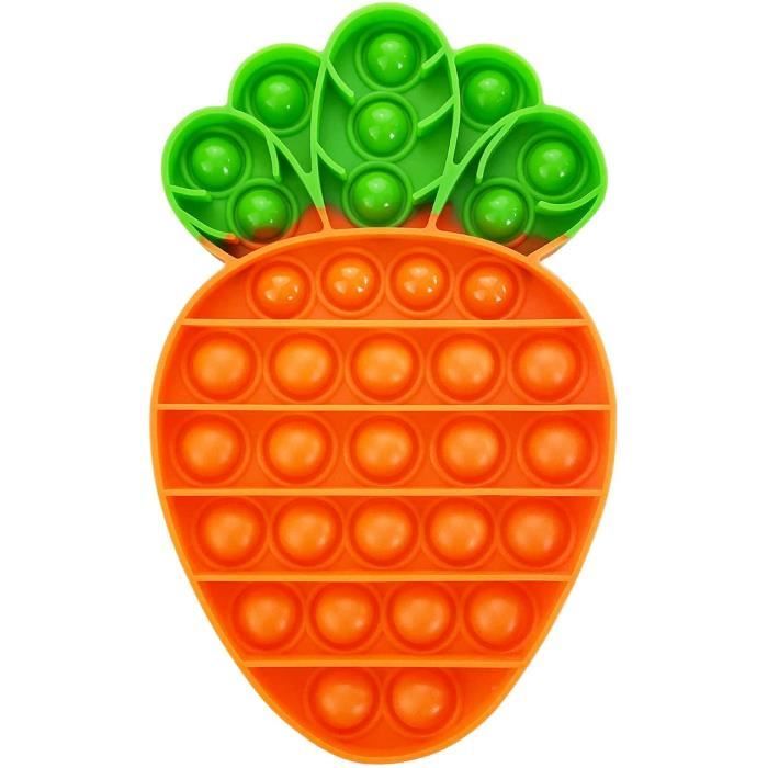 Jouet Sensoriel Pop Bubble - Anti-Stress Silicone Pour Enfants Et Adultes (Crabe)