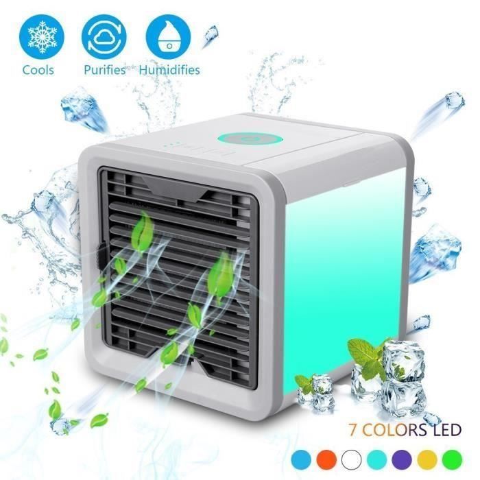 Mini climatisation ventilateur humidificateur ventilateur Rechargeable USB Mist Cooler