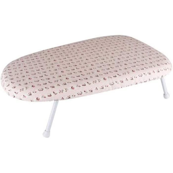 Table à Repasser Pliable Duwee 77x40cm - Housse Coton, Compacte Pour Voyage Ou Petits Espaces
