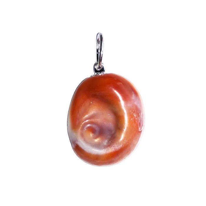Pendentif Oeil de Sainte-Lucie - Pierre brute Pendentif Oeil de Sainte-Lucie - Pierre brute