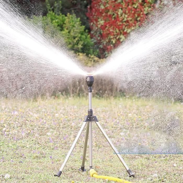 Lot De 4 Arroseurs De Jardin 360° Réglables - Système D'irrigation Automatique Pour Pelouse Et Plantes