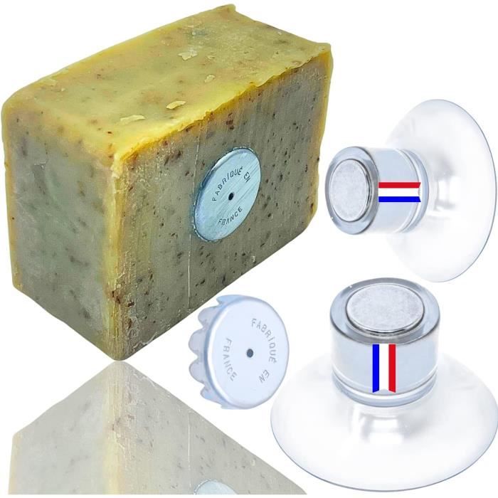 Porte-savon aimanté à ventouse ᐅ fabriqué en France