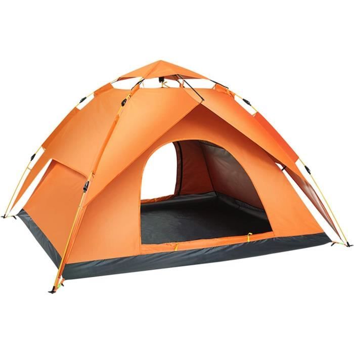 Tente Dôme De Camping 1-2 Personnes - Imperméable, Légère, Pour Randonnée, 4 Saisons, Avec Sardines