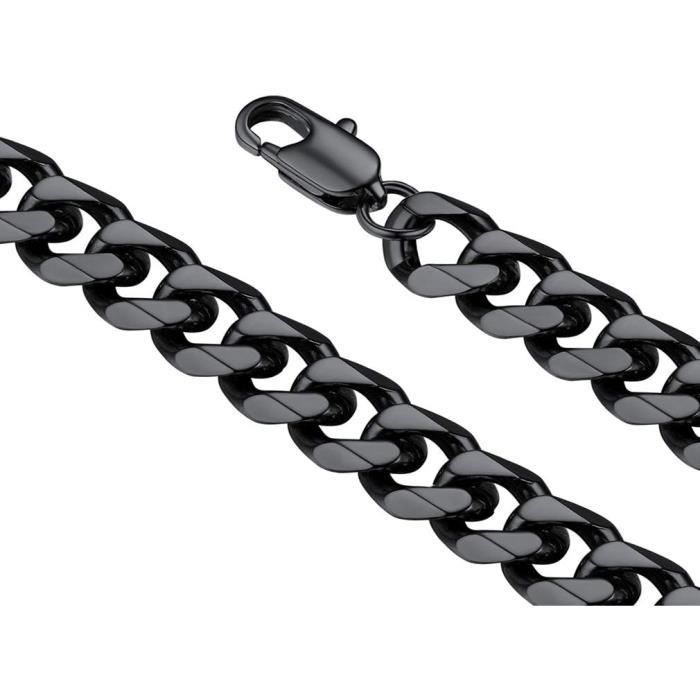 Chaîne Grain De Café En Acier Inoxydable - Homme/Femme, épaisseur 10.5 Mm, Longueur 45-75 Cm - 13