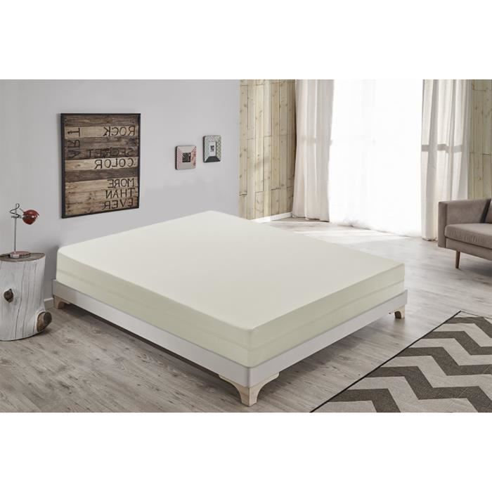 matelas en mousse deau epaisseur 14 cm orthopédique haute densité déhoussable 90x200 cm