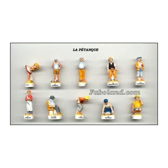 La Petanque 10 Feves Collection Et Galette Des Rois Epiphanie Cdiscount Maison