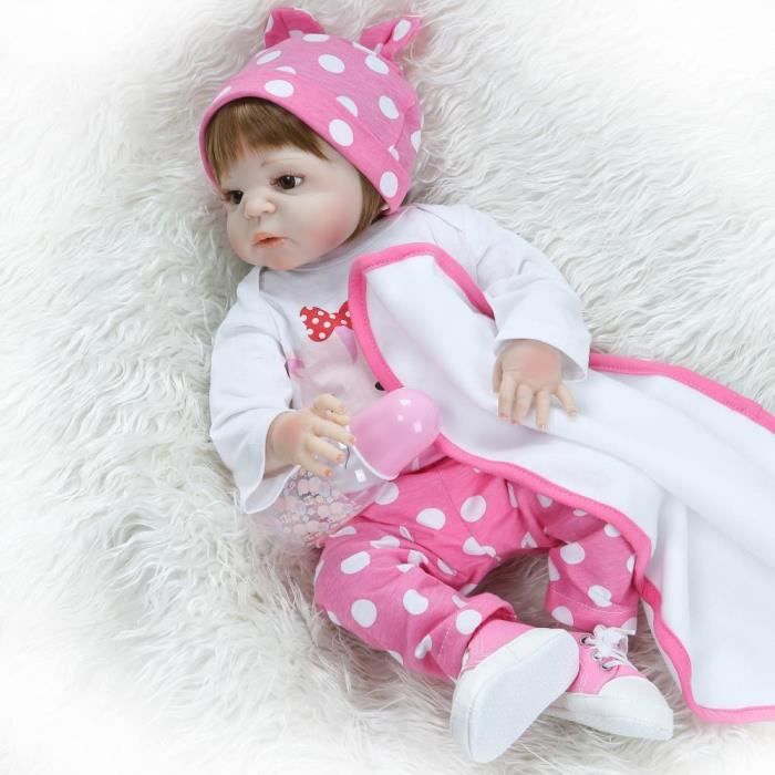Realiste 57 Cm Plein Silicone Bebe Reborn Poupee Fille Vinyle Look Reel Faux Bebe Poupee Jouet Pour Enfant Playmate Cadeau Noel Cdiscount Jeux Jouets Realiste 57 Cm Plein Silicone Bebe Reborn Poupee Fille Vinyle Look Reel Faux Bebe Poupee Jouet Pour Enfant Playmate Cadeau Noel Cdiscount Jeux Jouets