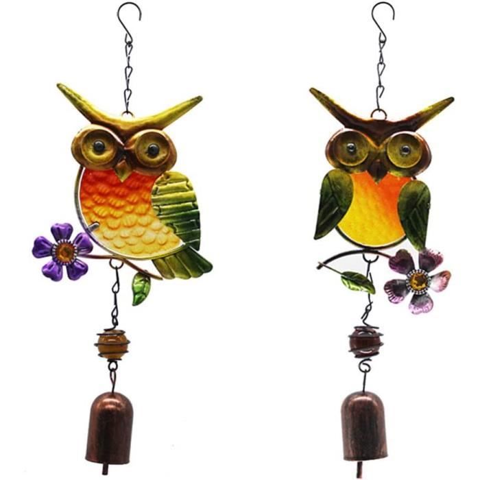 Carillon éolien 3D En Métal Pour Décoration Intérieure Et Extérieure