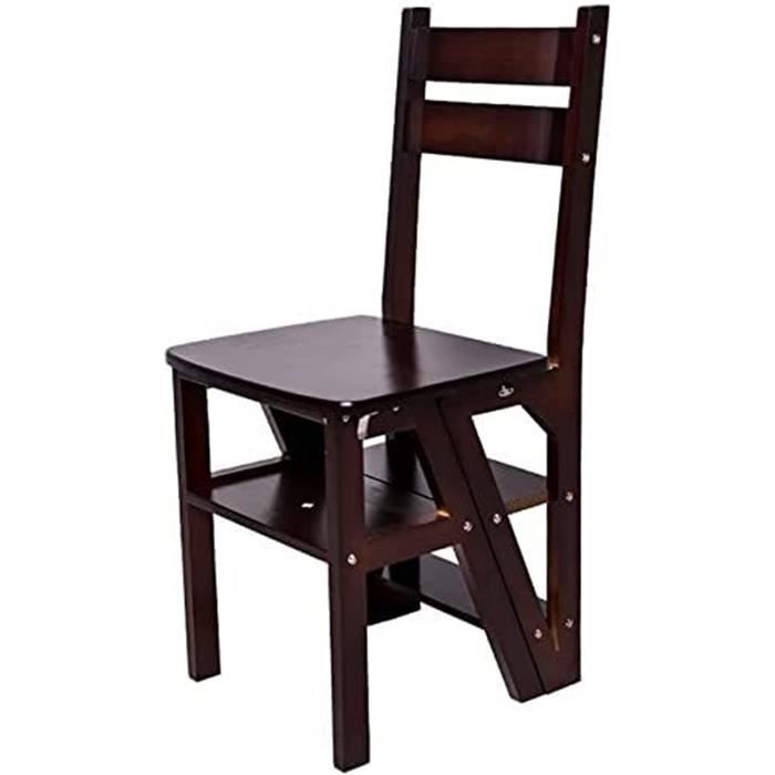 Tabouret Escabeau En Bois Pour Enfant/Adulte - 23x13x11cm - Petit Banc à Marches, Stable Et Solide
