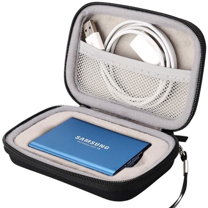 Disque durs externes Portables Housse de Protection pour Samsung T5 T3 Disque  Dur Externe SSD Portable 250Go 500Go 1To 2To A603 - Cdiscount Informatique