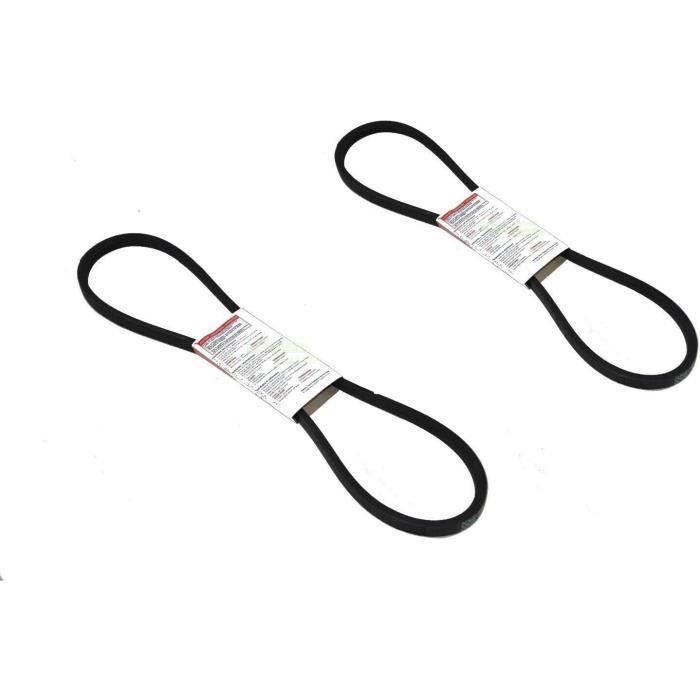 Lot De 2 Courroies D'Entraînement Pour Scie à Tronçonner K770 | Référence 544908406 / 266-298 | Multi-nervures