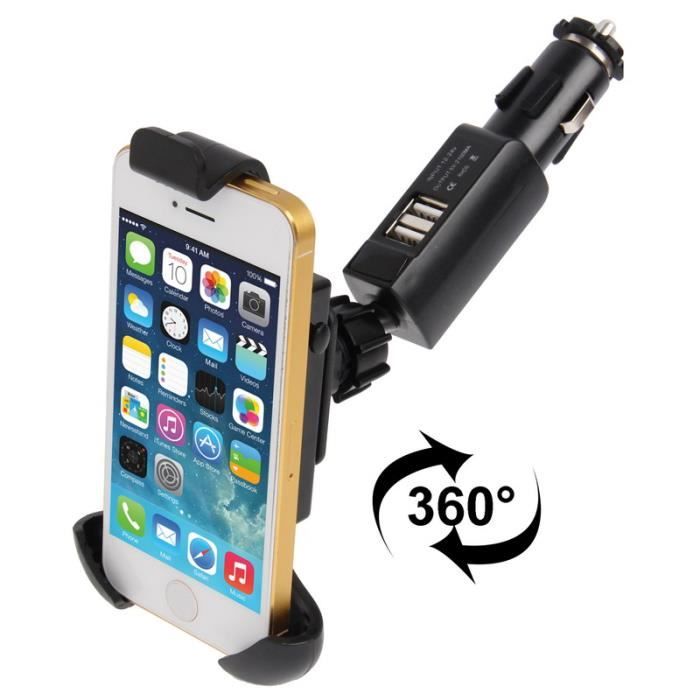 Chargeur Allume-cigare MicroUSB Pour Nokia Lumia 930/735 – Avec Témoin Lumineux, Neuf