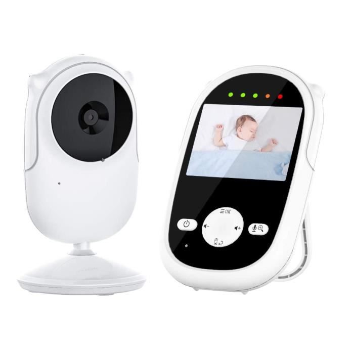 Babyphone Vidéo Babysense HDS2 - Écran 5" HD, Sans WiFi, Vision Nuit, 4000mAh