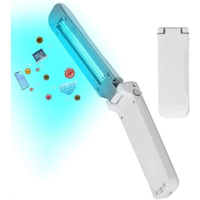 lampe UV ultra germicide Stérilisation rapide pour la maison et lextérieur Lampe de désinfection UV portable