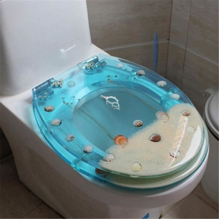 Abattant Wc Couvercle de WC en r sine fixation sup rieure si ge