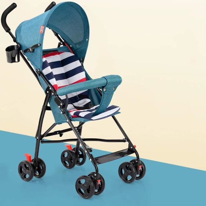 Poussette Canne Pliable de Voyage avec Position Couchée/Légère/Inclinable/Compacte  Gris - Cdiscount Puériculture & Eveil bébé