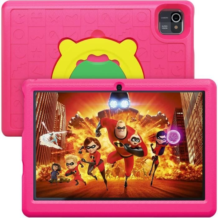 Tablettes 10 Pouces Android 12, 6Gb Ram+128Gb Rom, Tablette Android 2,0 Ghz À 8 Cœurs Avec Wifi