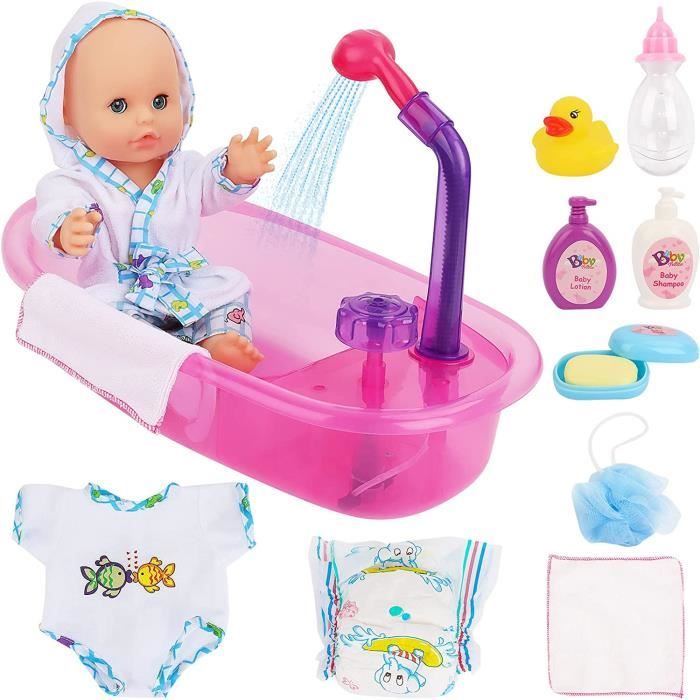 1: 6 Poupées à l'échelle Baignoire Poupée Simulation pour 12 pouces Poupée  Cadeaux De Vacances - AliExpress