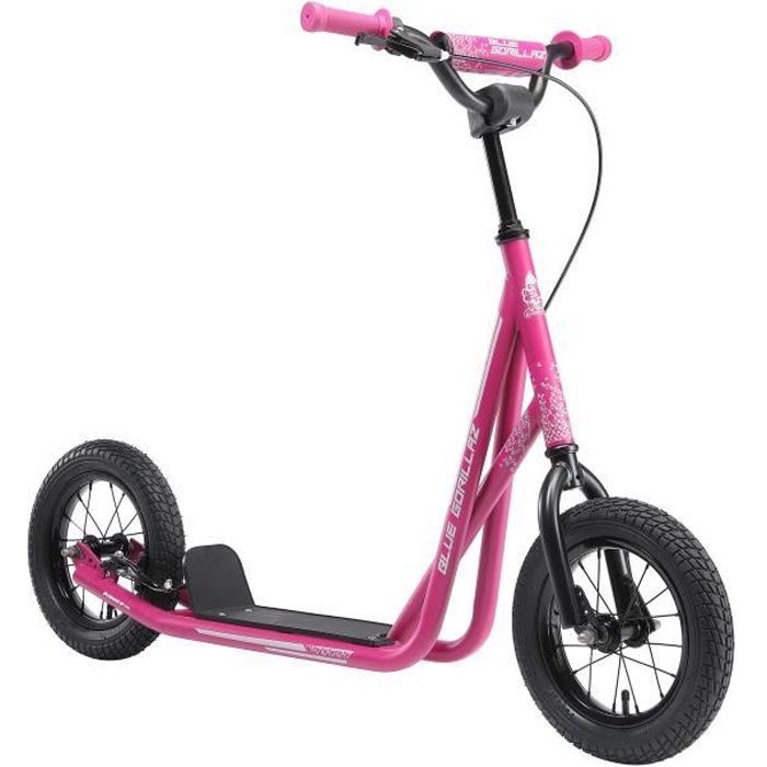 Trottinette STAR SCOOTER Enfant 12/16 Pouces - Pneus Pneumatiques, Guidon Ajustable 85-96.5cm - Dès 8 Ans
