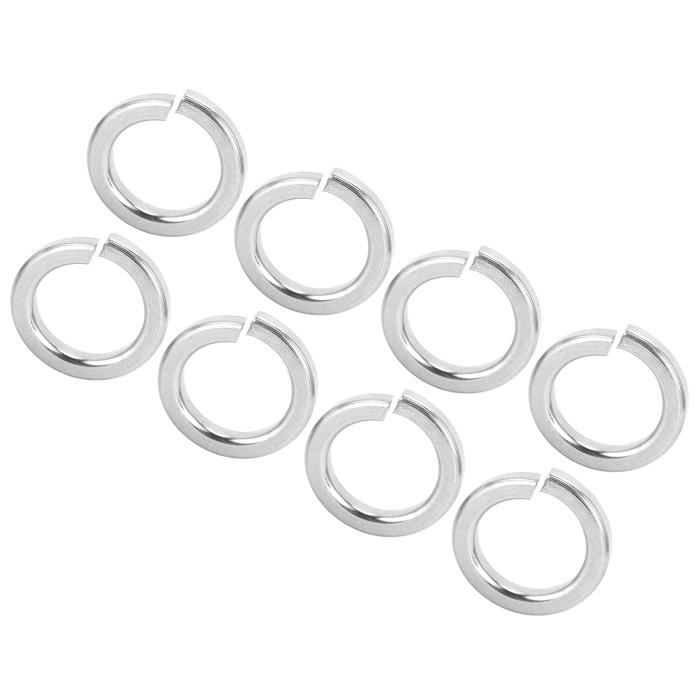 Wilcractk Porte-Clés Anneaux Ronds, Lot De 30 Pièces En 20mm