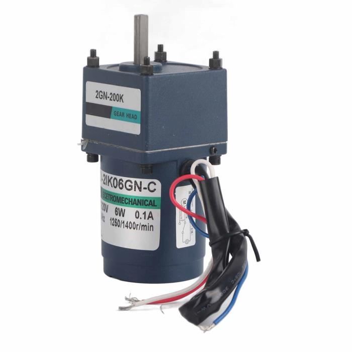 Moteur Synchrone AC 220V XD-50KTYZ 5-50 RPM – Haute Torque, Fiable Pour Automatisation Et Projets DIY (15 Tr/min)