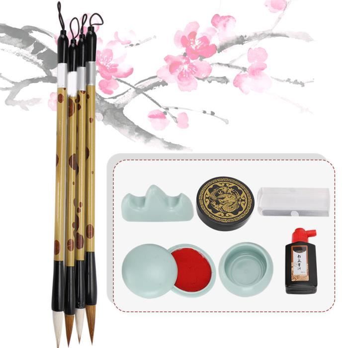 Apprentissage Calligraphie Tissu D'Écriture à Eau Réutilisable LAANCOO - Calligraphie Chinoise Sans Encre Ni Papier Tissu écriture Eau