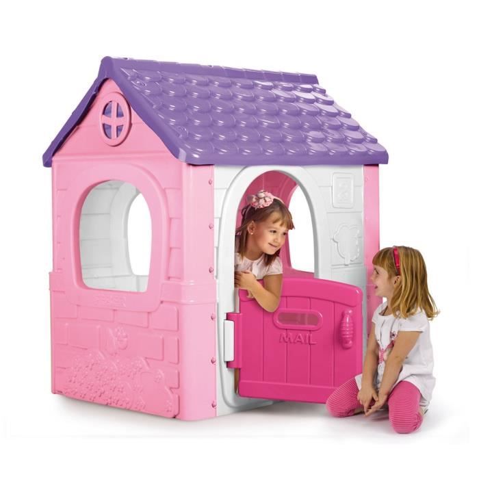 FEBER Maison d'Ext?�rieur Fantasy House Rose - Cdiscount Jeux - Jouets