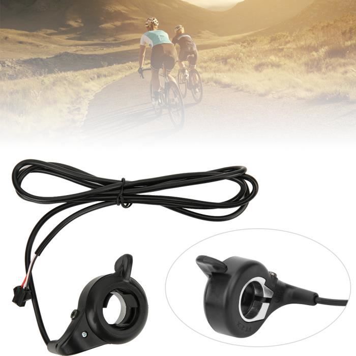Accélérateur Pouce Pour Vélo électrique - Compatible Scooters Et VAE - Matériau ABS Durable, Installation Facile - Contrôle Flexible