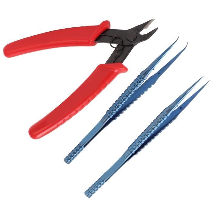 CLISPEED 4 Pièces Pince à Épiler Et Extracteur De Fusibles Pour Voiture - Outils De Retrait Précis