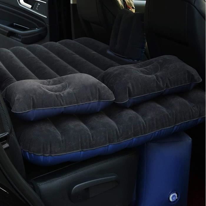 WUCHENGHH Matelas De Lit Non Gonflable pour Mazda CX-30 2020-2024, Voiture Lit Pliant Portatif de Siège Arrière Expanseur Camping Voyages Accessoires, D/Black