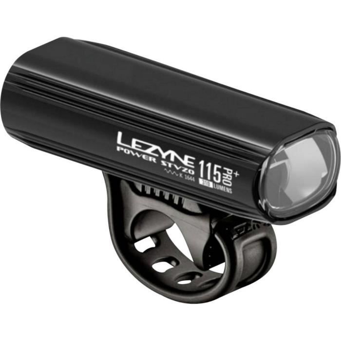 Phare de vélo LEZYNE Power Pro 115+ LED à batterie rechargeable