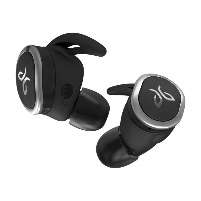 Jaybird RUN Écouteurs avec micro intra-auriculaire Bluetooth sans fil isolation acoustique noir de jais
