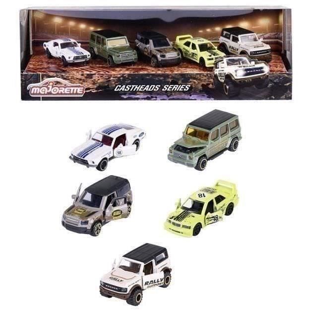 Majorette Collection Premium Castheads Coffret 5 véhicules en métal 212054211