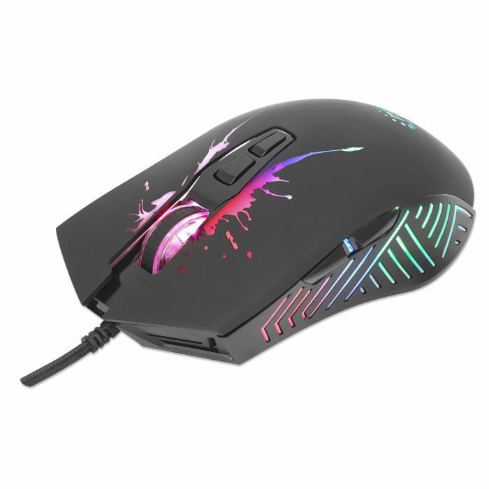 Souris filaire - MANHATTAN - 190220 - Droitier - 7200 DPI - 7 boutons programmables