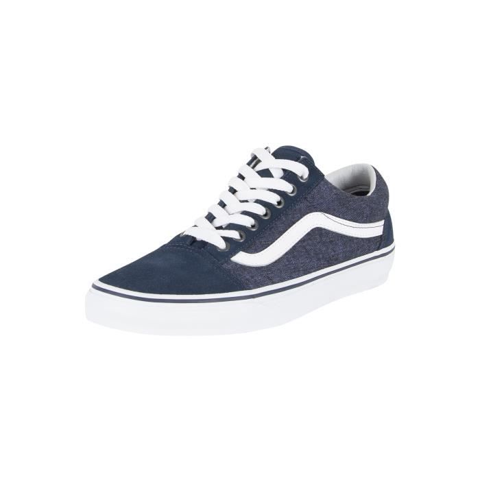 vans suede bleu