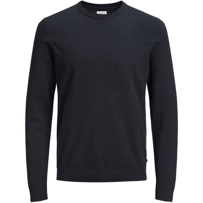 Jack And Jones - Pull A Rayures Jamie Stripe Bleu Marine Marron