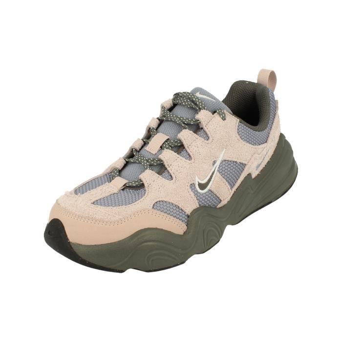 Nike Baskets Femme Nike Tech Hera Dr9761 - Gris - Lacets - Textile