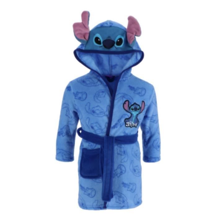 Peignoir Dorota 100% Coton - Rayé - Avec Capuche Et Poches - Fabriqué En Pologne